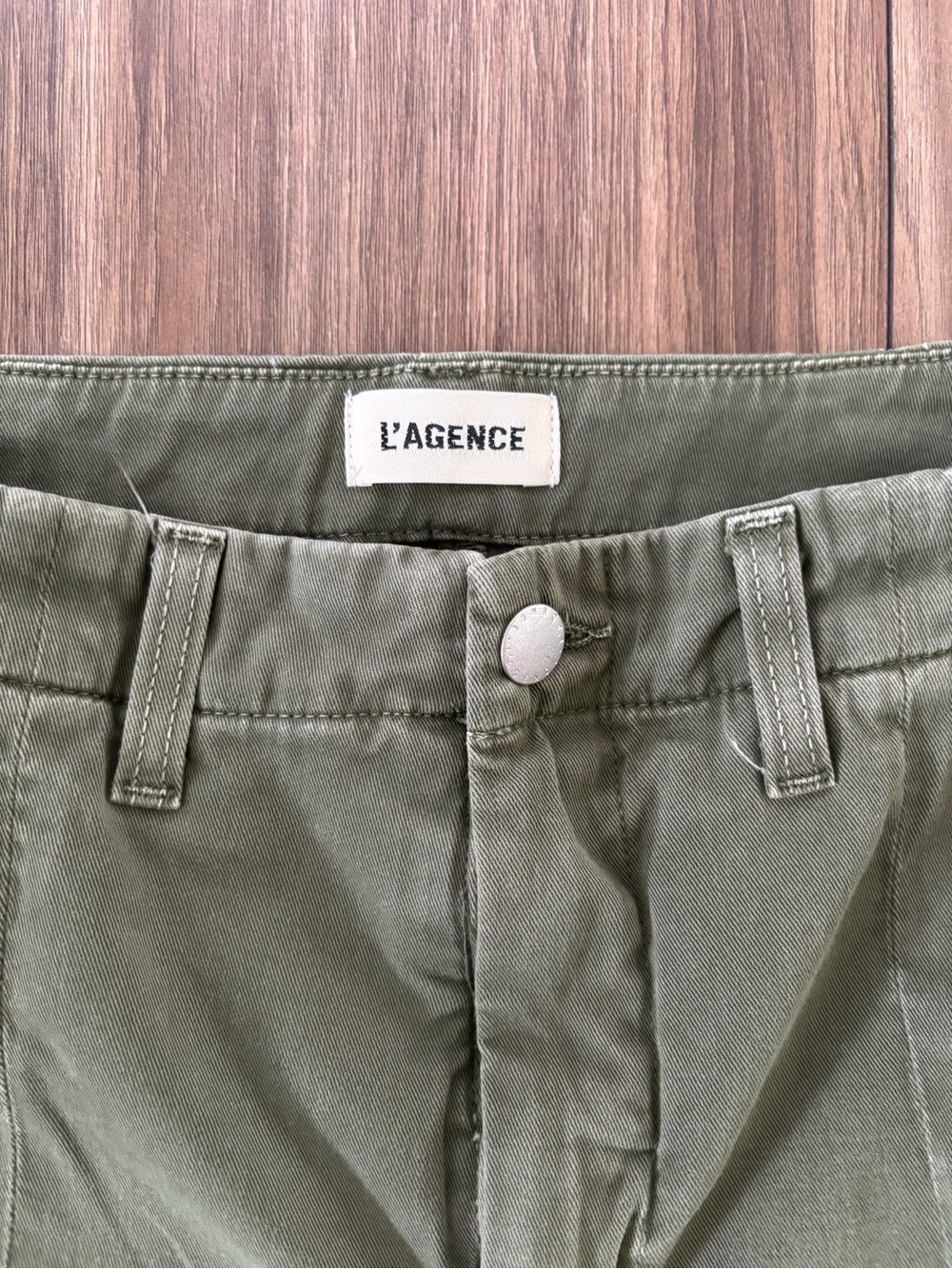 L’agence Brooklyn Green Cargo Jean - Picture 9 of 12